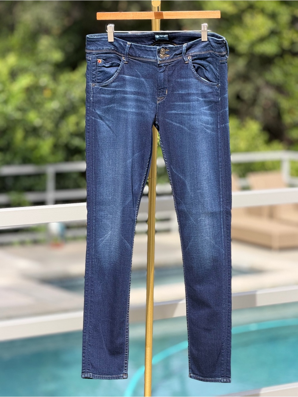 Hudson Jeans Dark Blue Skinny Jeans